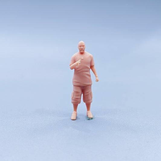 1/64 1/43 Figurines Scale Model Resin Speed and Passion Compared To Ye Men Uncolored Miniatures Diorama Hand-painted C136