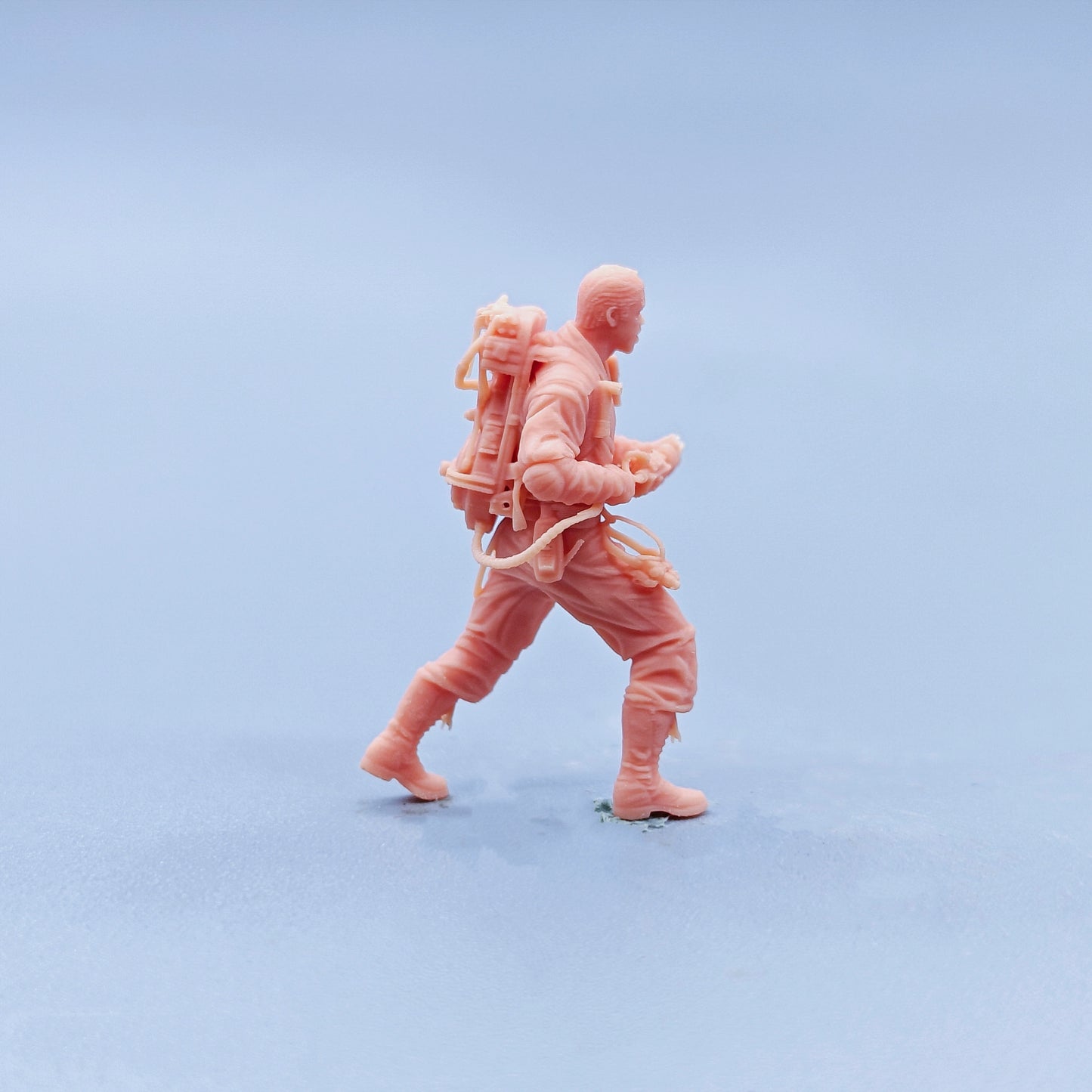 1/64 1/43 Figurines Scale Model Resin Ghost Catching Team Winston Uncolored Miniatures Diorama Hand-painted D009