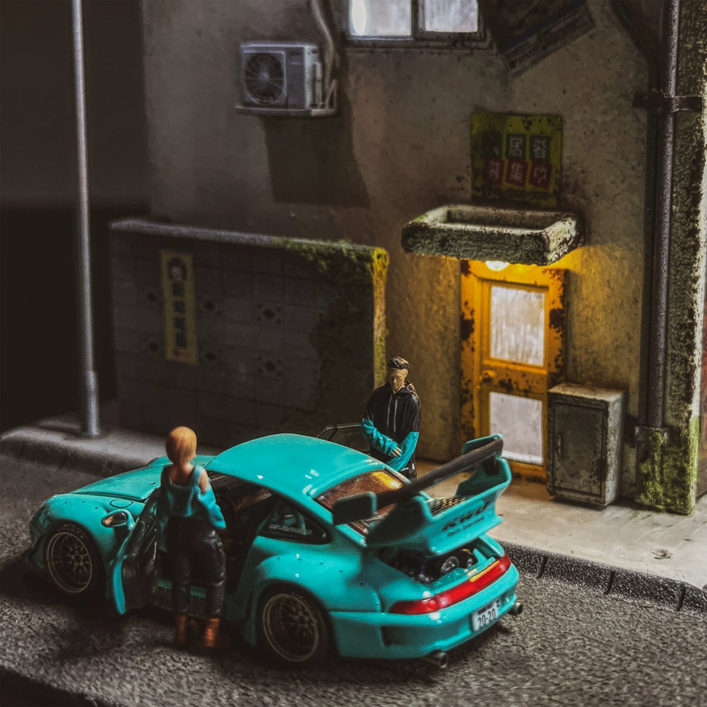 Enheng Diorama 1/64 Scale Figurines Model Tiffany Men and Women Collection Miniature Hand-painted