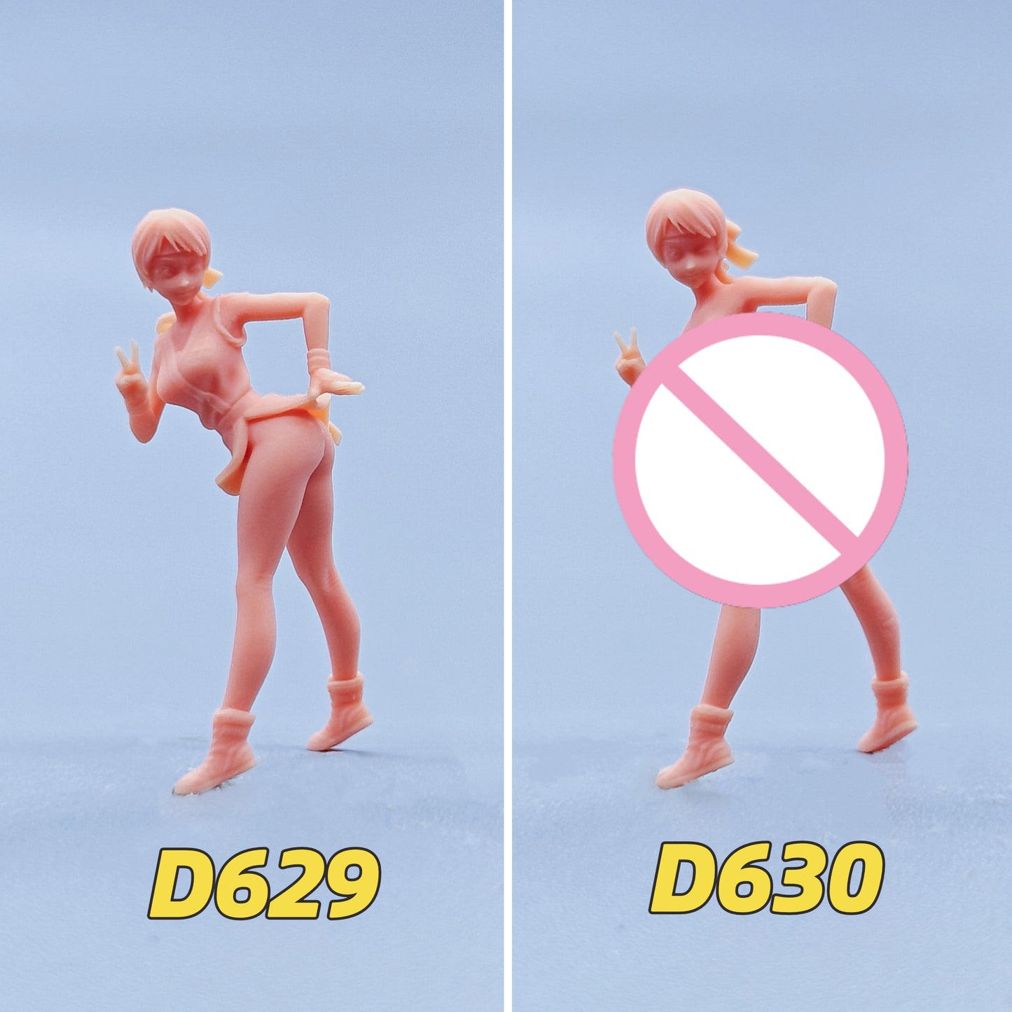 1/64 1/43 Figurines Scale Model Resin Sakazaki Lily Uncolored Miniatures Diorama Hand-painted D629 D630