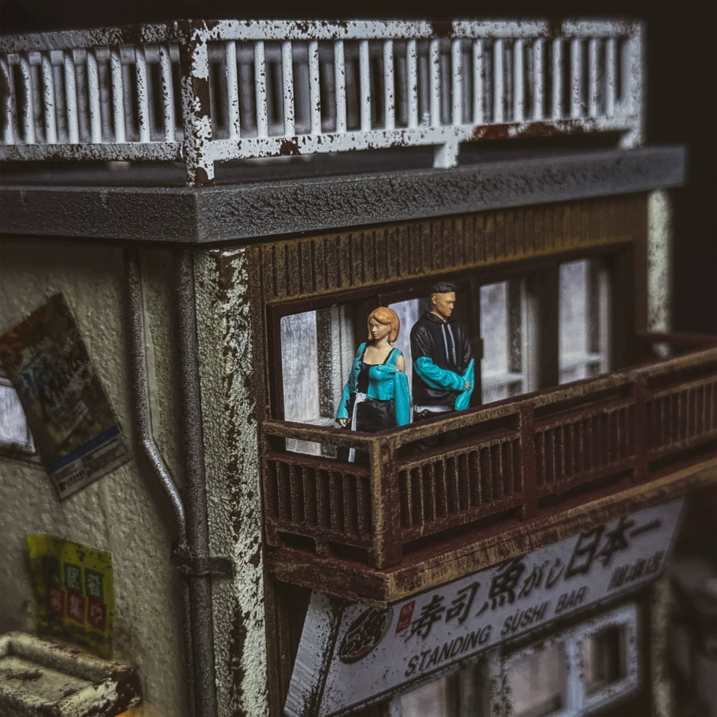Enheng Diorama 1/64 Scale Figurines Model Tiffany Men and Women Collection Miniature Hand-painted