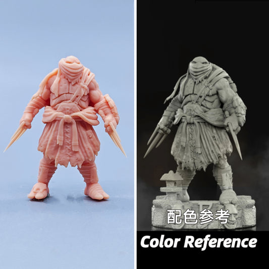 1/64 1/43 Figurines Scale Model Resin Ninja Turtles Masked Raphael Uncolored Miniatures Diorama Hand-painted C826