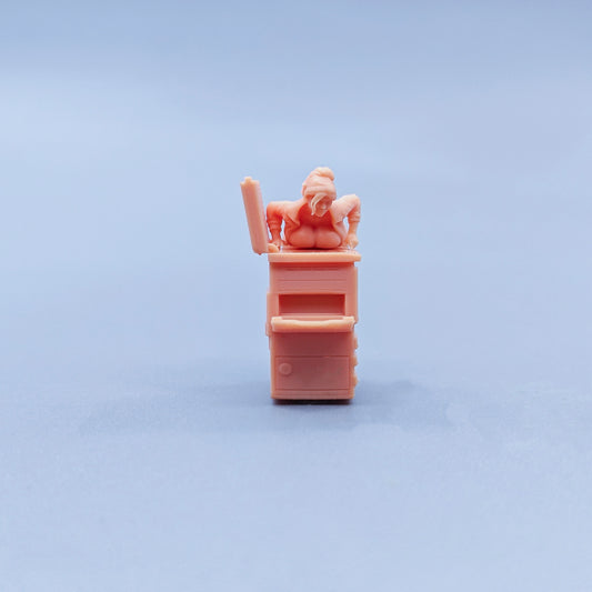 1/64 1/43 Figurines Scale Model Resin Printer Beauty Uncolored Miniatures Diorama Hand-painted C705