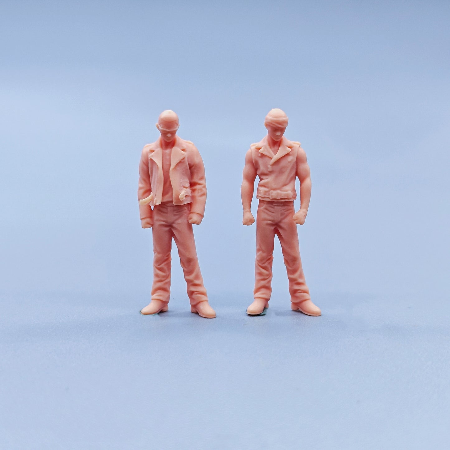 1/64 1/43 Figurines Scale Model Resin Gang Uncolored Miniatures Diorama Hand-painted C631 C636
