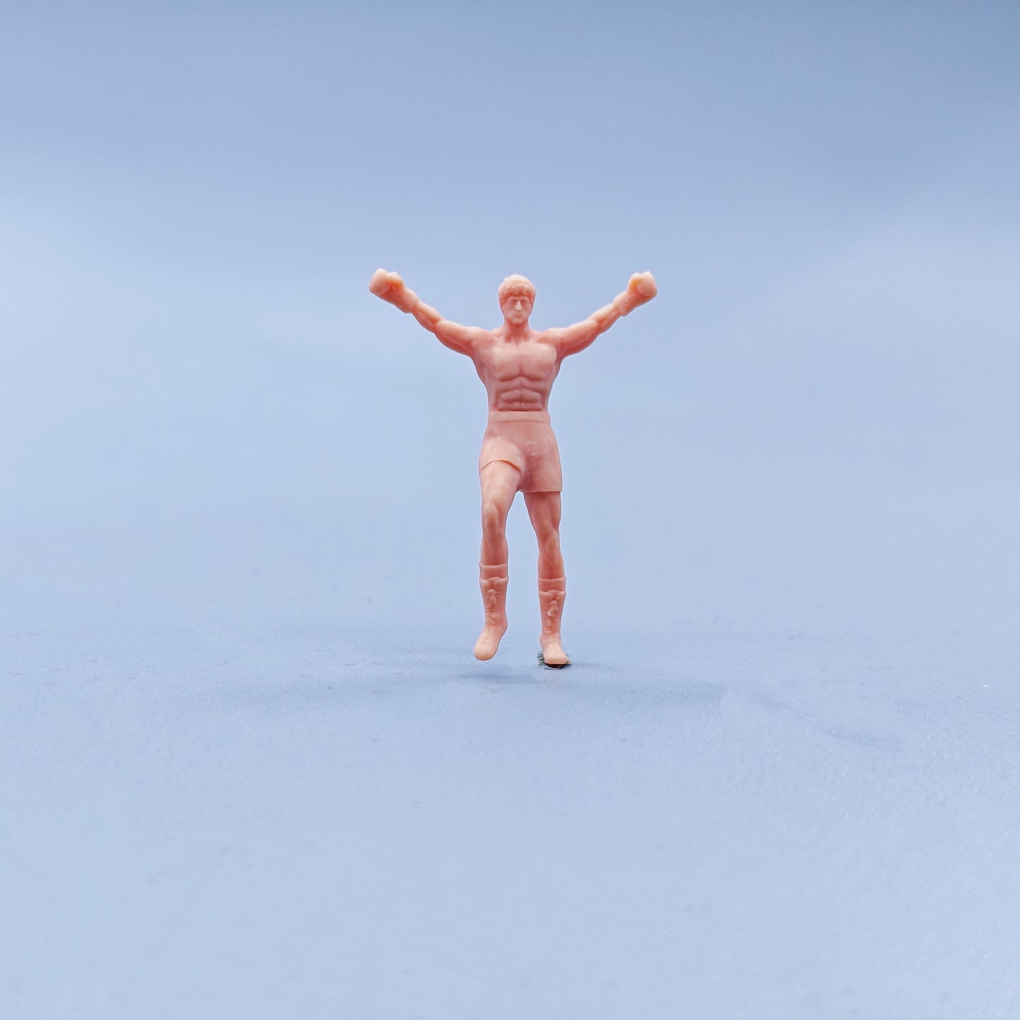 1/64 1/43 Figurines Scale Model Resin Stand Up Boxing Wins Stance Stallone Uncolored Miniatures Diorama Hand-painted C235