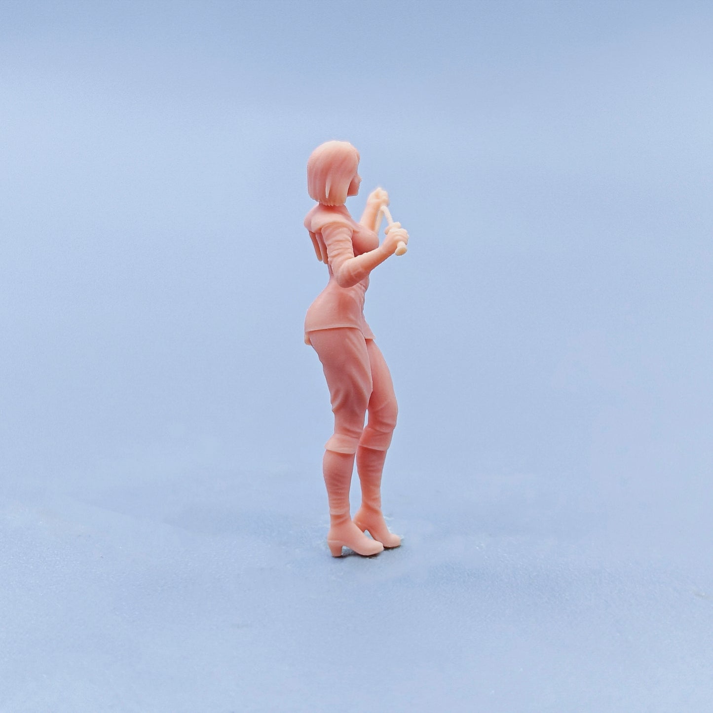 1/64 1/43 Figurines Scale Model Resin Street Fighter Whip Uncolored Miniatures Diorama Hand-painted D410 D411