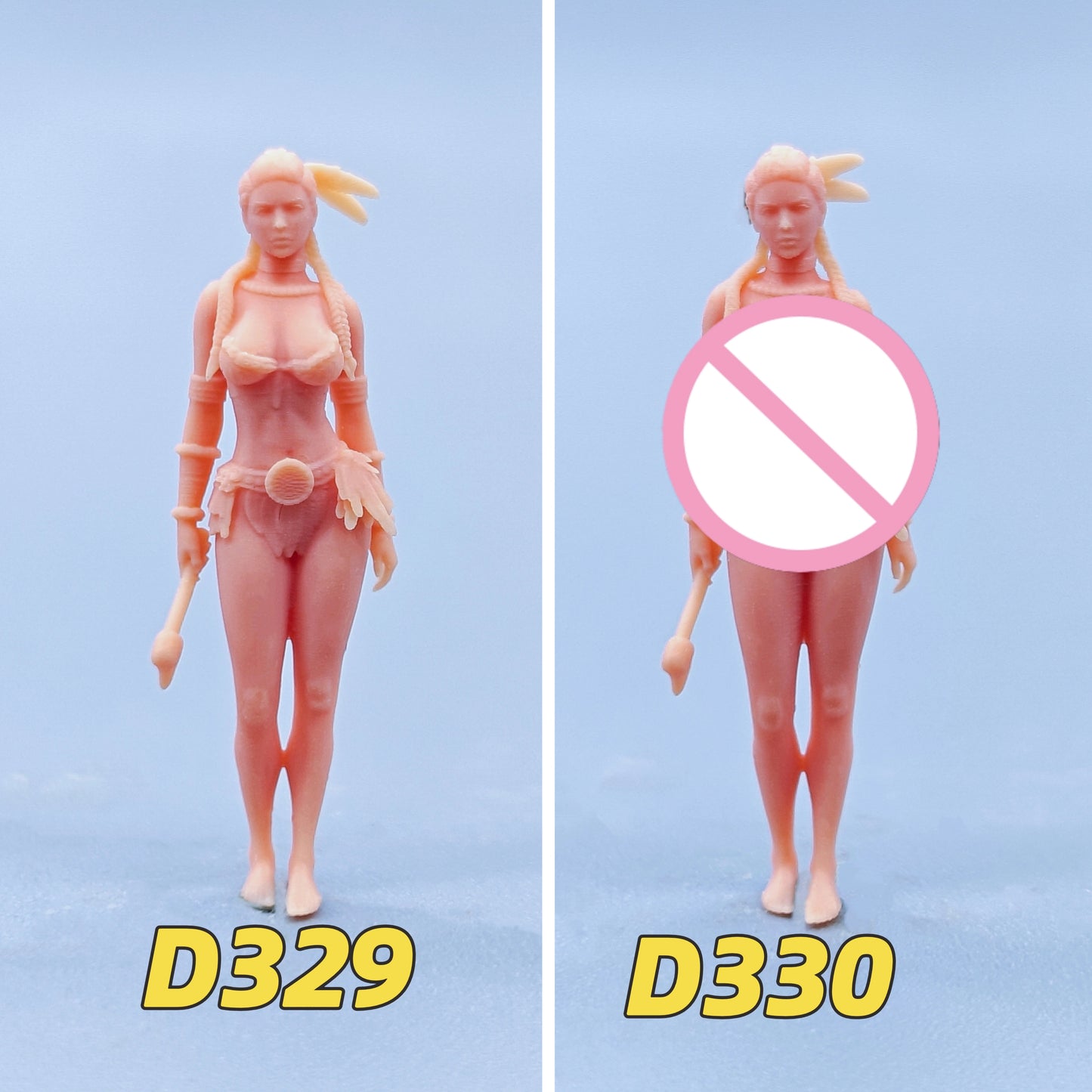 1/64 1/43 Figurines Scale Model Resin Indigenous Girls Uncolored Miniatures Diorama Hand-painted D329 D330