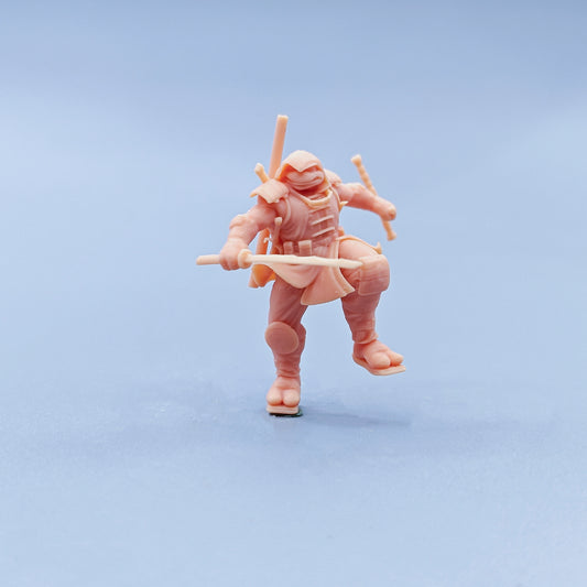 1/64 1/43 Figurines Scale Model Resin Ninja Turtles Draped in Cloaks Uncolored Miniatures Diorama Hand-painted C827