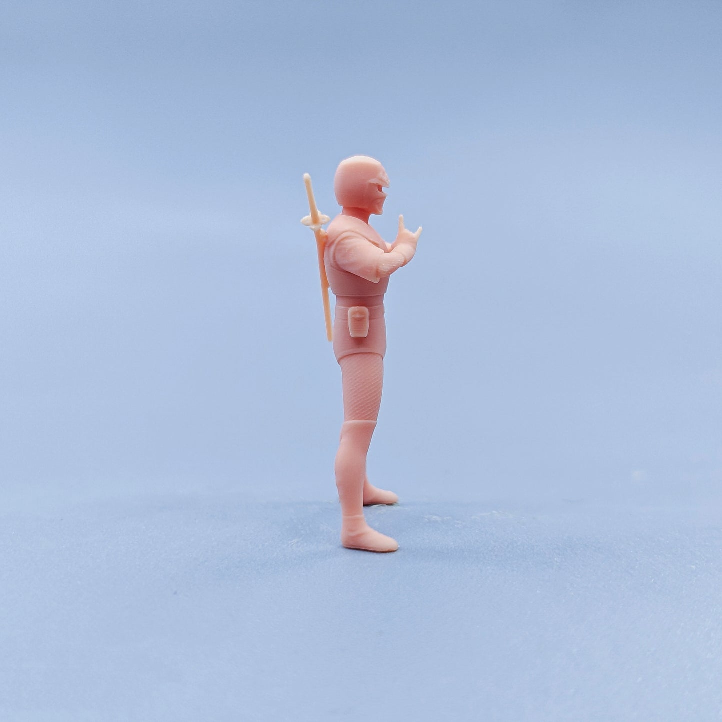 1/64 1/43 Figurines Scale Model Resin Sword Carrying Ninja Uncolored Miniatures Diorama Hand-painted D601