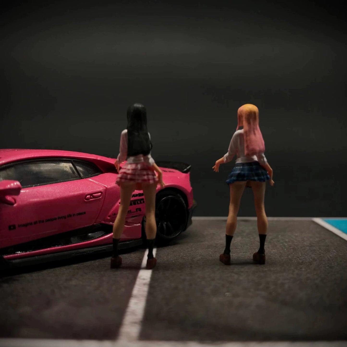 Cx Miniatures Diorama 1/64 Scale Figurines Model girls Collection Hand-painted