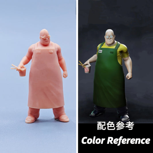 1/64 1/43 Figurines Scale Model Resin Sakamoto Daily Sakamoto Uncolored Miniatures Diorama Hand-painted C712