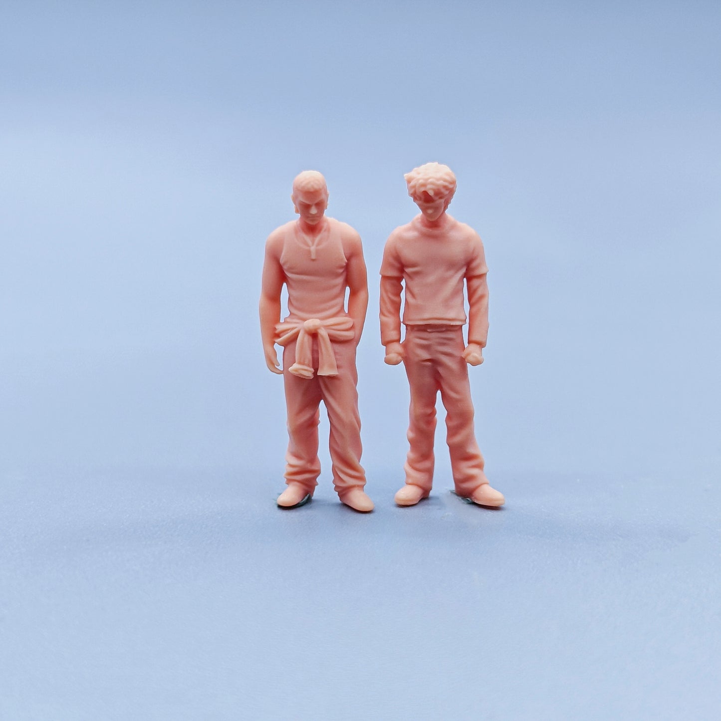 1/64 1/43 Figurines Scale Model Resin Gang Uncolored Miniatures Diorama Hand-painted C631 C636