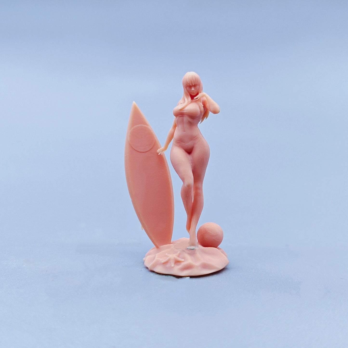 1/64 1/43 Figurines Scale Model Resin Beach Swimsuit Girl Uncolored Miniatures Diorama Hand-painted D408 D409