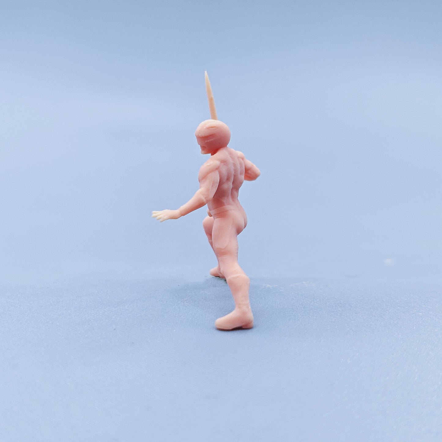 1/64 1/43 Figurines Scale Model Resin Extraordinary Squad Red Warrior Half Squat Uncolored Miniatures Diorama Hand-painted D604
