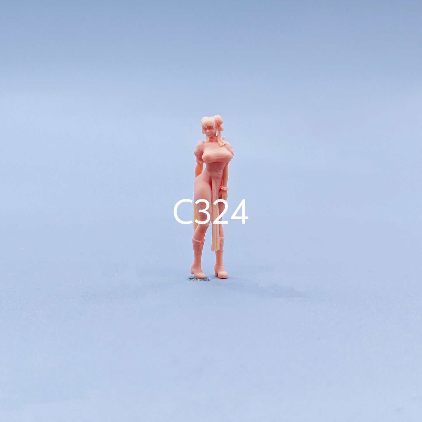 1/64 1/43 Figurines Scale Model Resin Street Fighter Chunli Uncolored Miniatures Diorama Hand-painted C324 C325