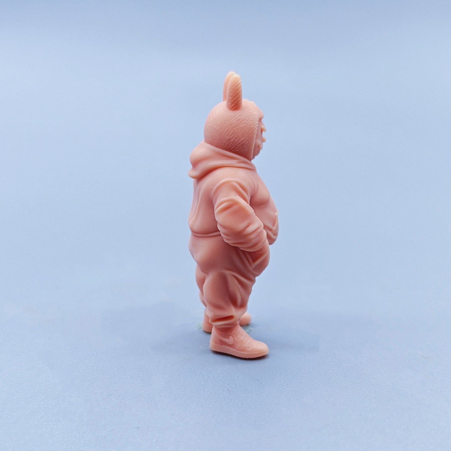 1/64 1/43 Figurines Scale Model Resin Bulala Headgear Fat Guy Uncolored Miniatures Diorama Hand-painted D414