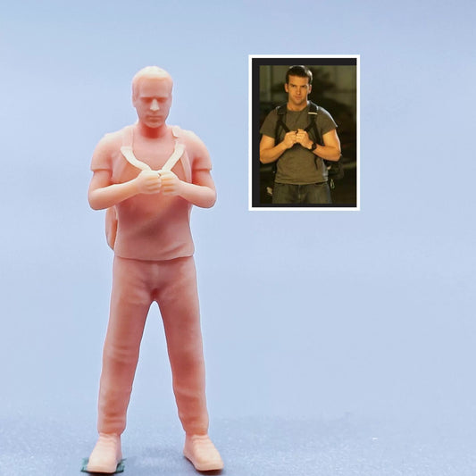 1/64 1/43 Figurines Scale Model Resin Speed and Passion Sean Uncolored Miniatures Diorama Hand-painted C129