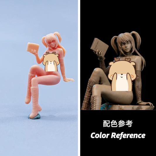 1/64 1/43 Figurines Scale Model Resin Death Note Mishai Sand Uncolored Miniatures Diorama Hand-painted C708