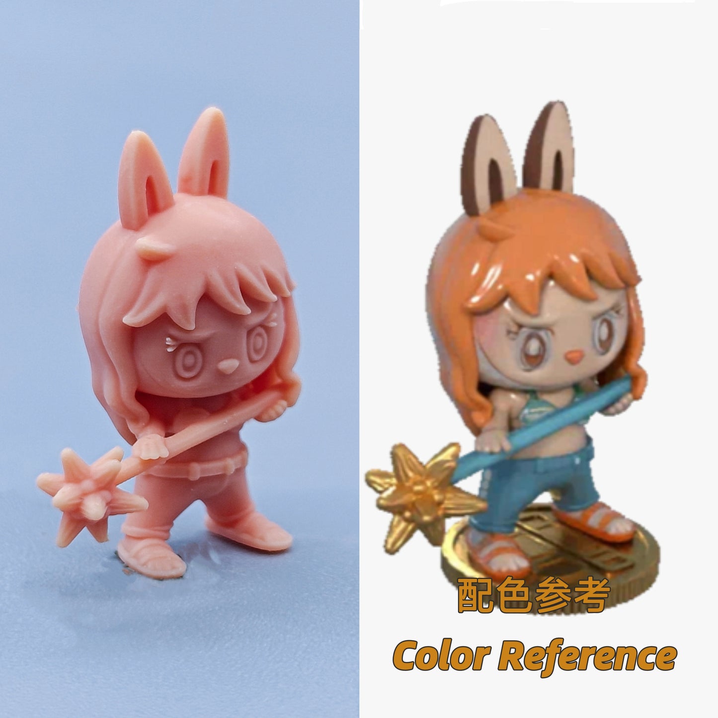 1/64 1/43 Figurines Scale Model Resin Nami Bulala Uncolored Miniatures Diorama Hand-painted D210