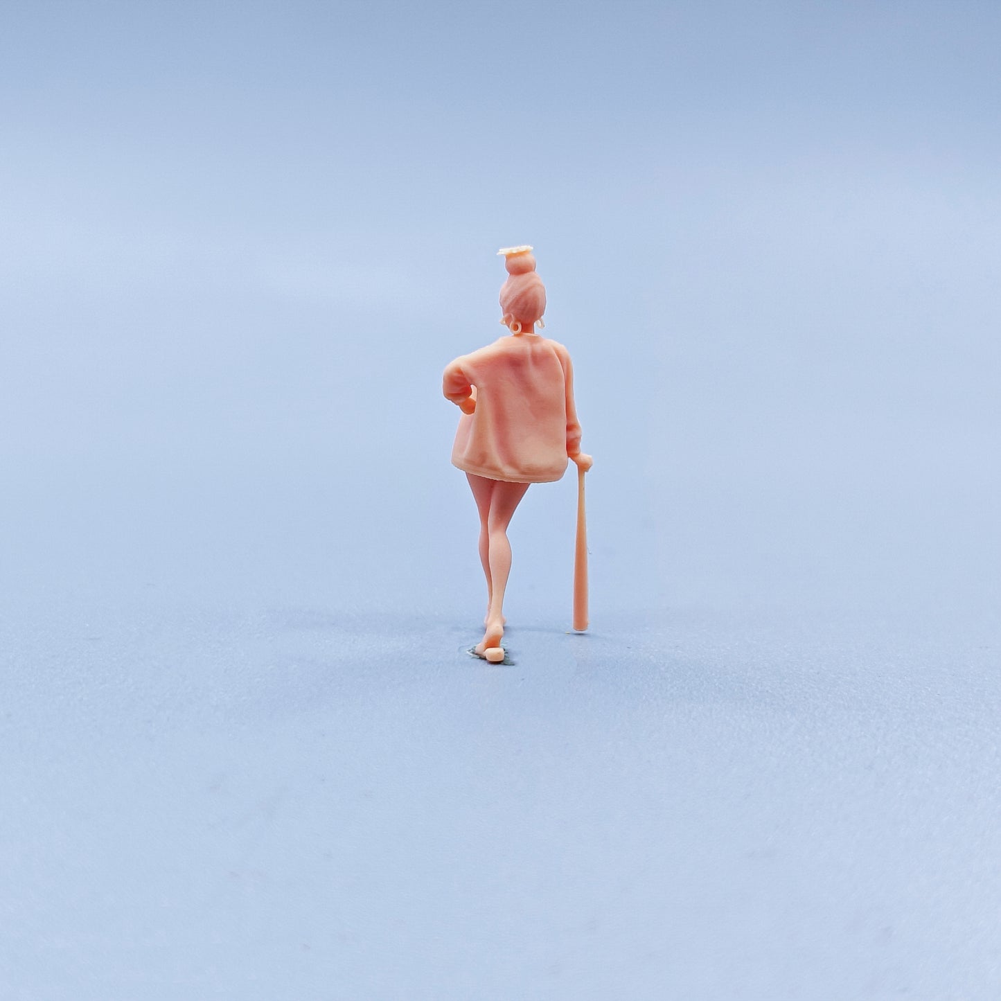 1/64 1/43 Figurines Scale Model Resin Wooden Stick Supporting The Ground Ayase Hoshizo Uncolored Miniatures Diorama Hand-painted C402