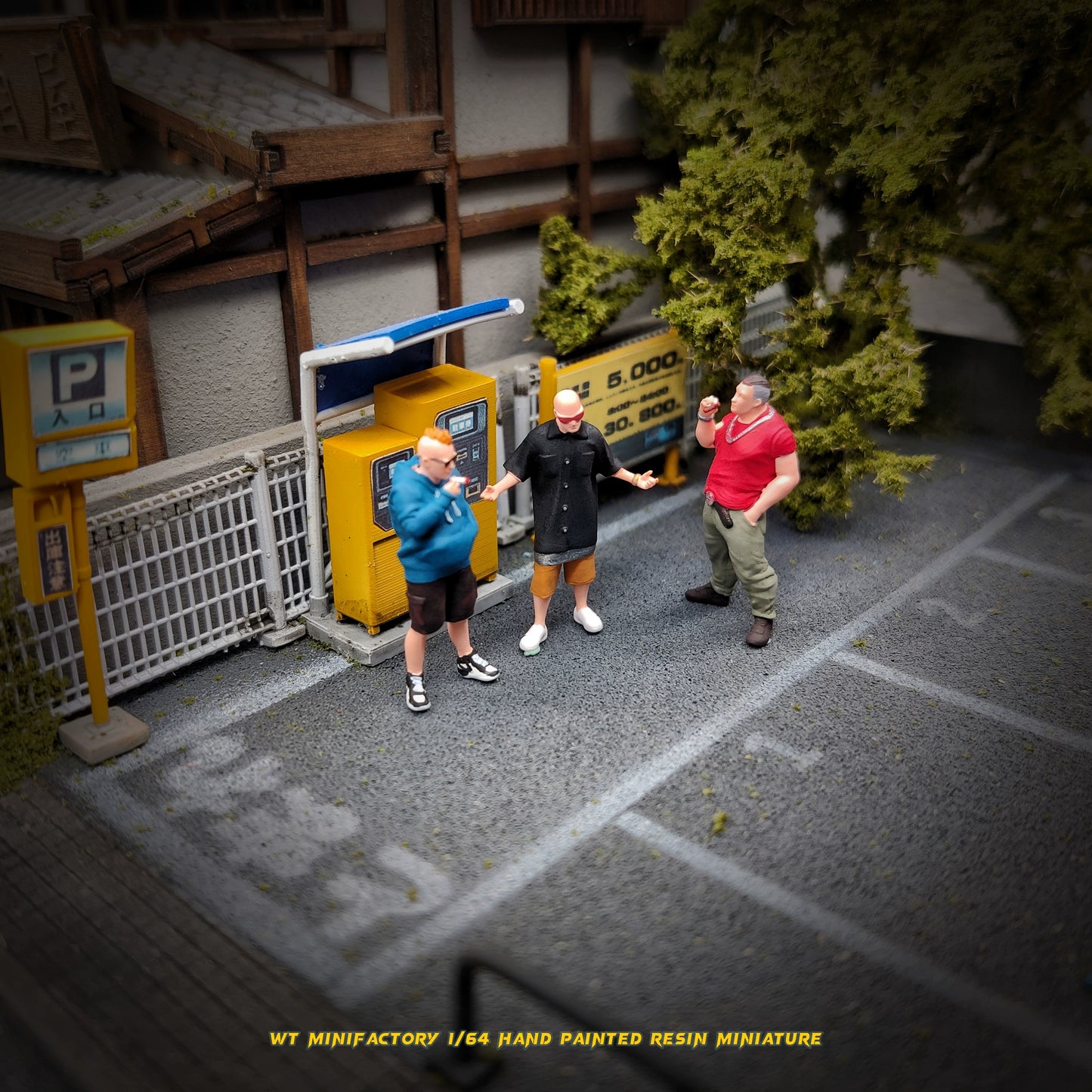 WT Minifactory 1/64 Scale Figurines Model Underground Brother Collection Miniature Hand-painted