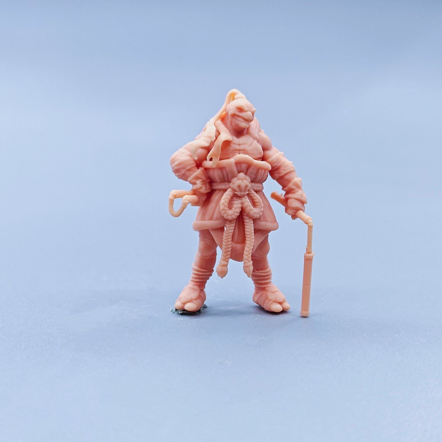 1/64 1/43 Figurines Scale Model Resin Ninja Turtles Cross Waist Michelangelo Uncolored Miniatures Diorama Hand-painted C819