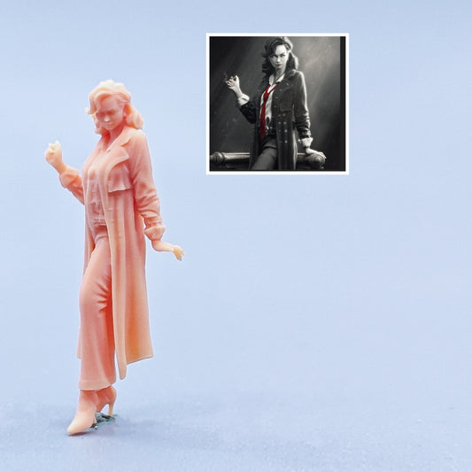 1/64 1/43 Figurines Scale Model Resin Lola Uncolored Miniatures Diorama Hand-painted C322