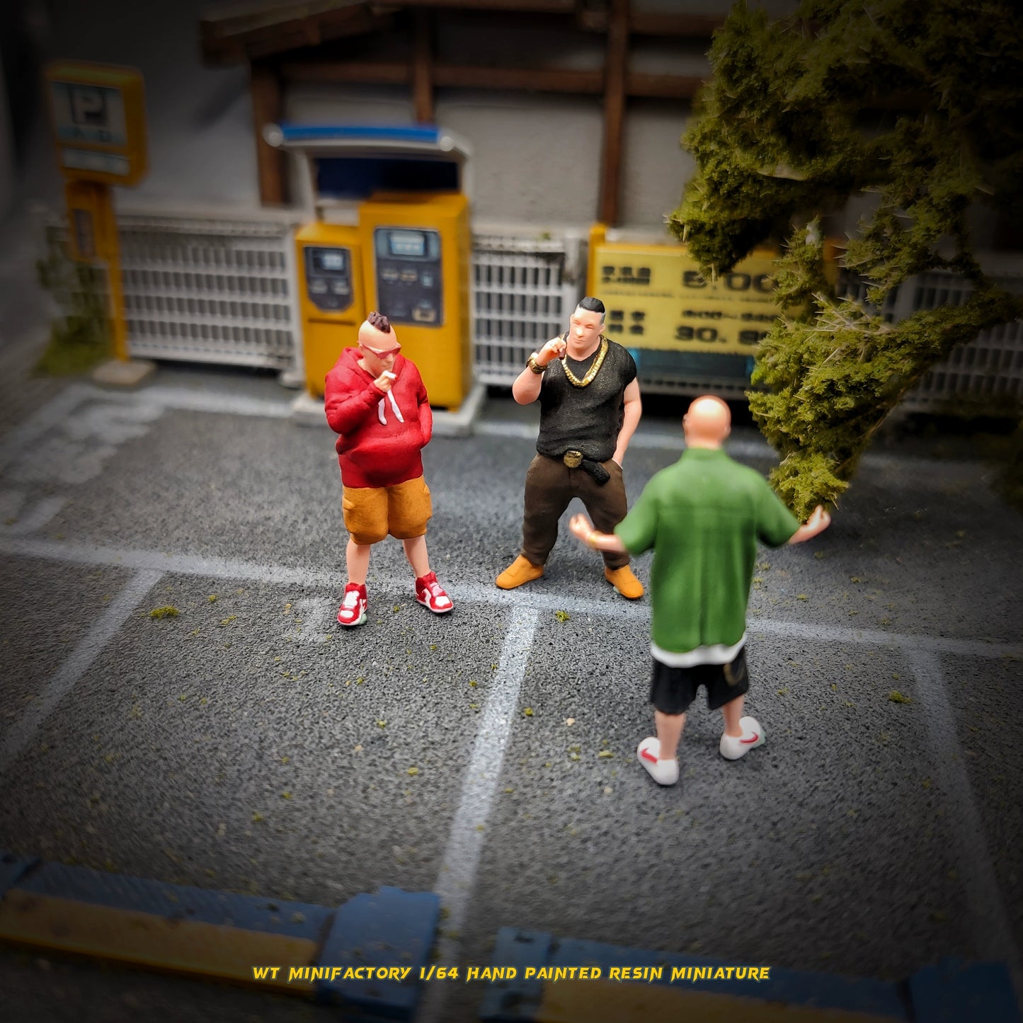 WT Minifactory 1/64 Scale Figurines Model Underground Brother Collection Miniature Hand-painted