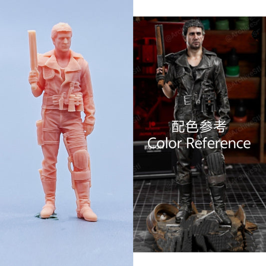 1/64 1/43 Figurines Scale Model Resin MAD MAX Uncolored Miniatures Diorama Hand-painted C422