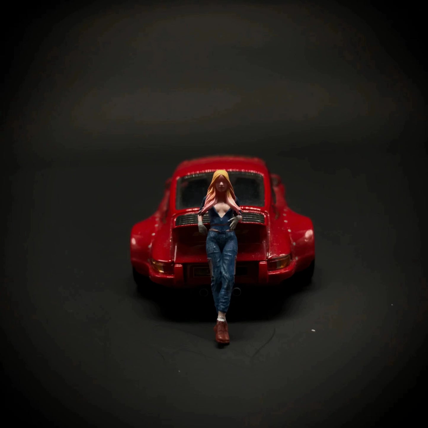 Cx Miniatures Diorama 1/64 Scale Figurines Model girls Collection Hand-painted