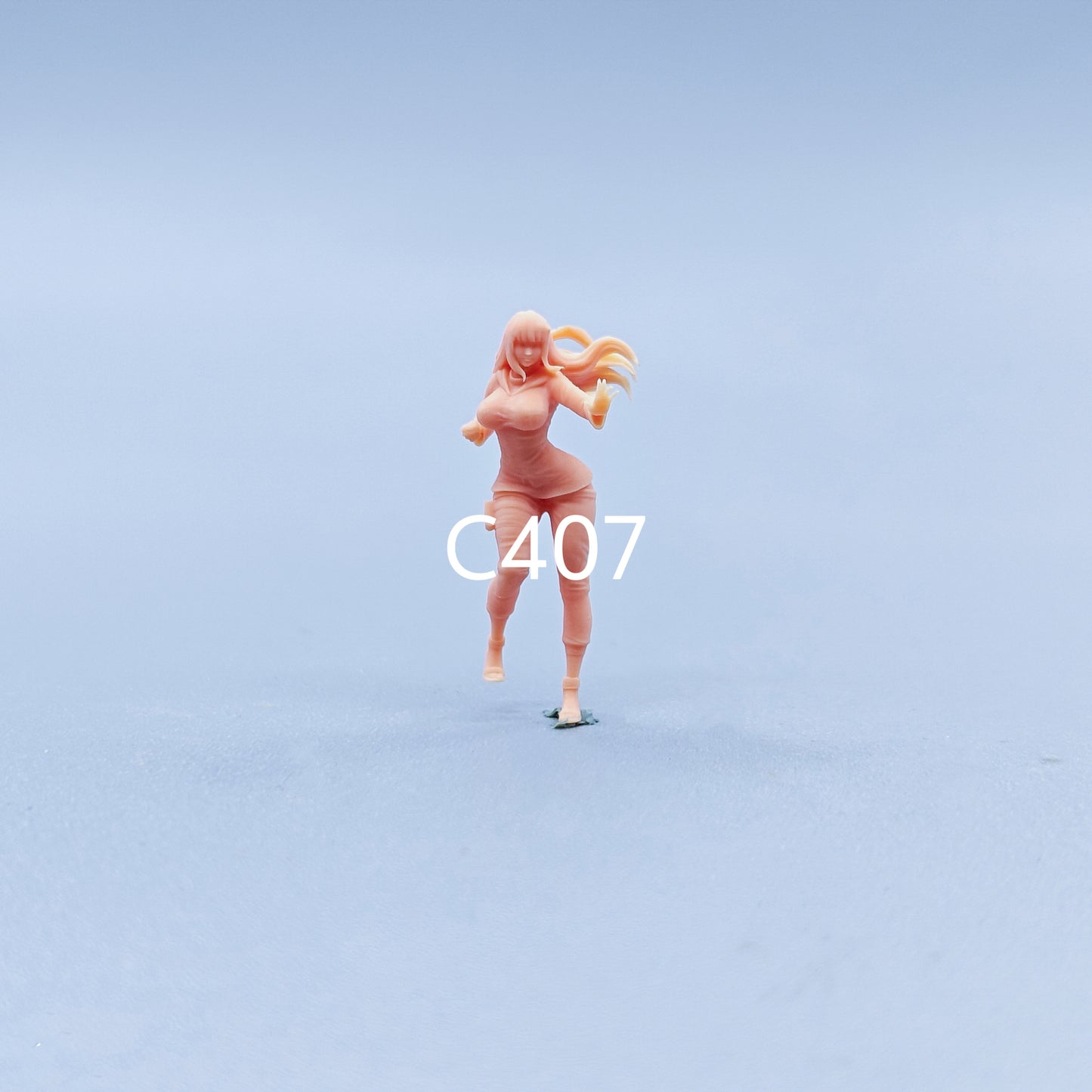 1/64 1/43 Figurines Scale Model Resin Hokage Hinata Uncolored Miniatures Diorama Hand-painted C406 C407