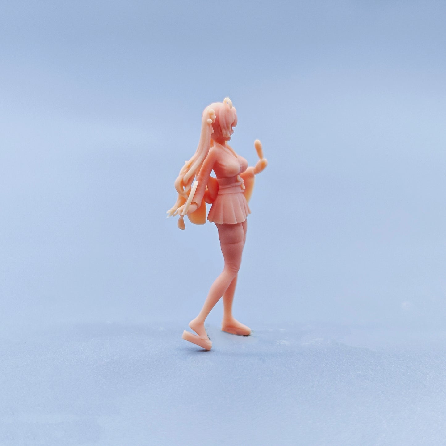 1/64 1/43 Figurines Scale Model Resin Kimono Honolulu Uncolored Miniatures Diorama Hand-painted D613