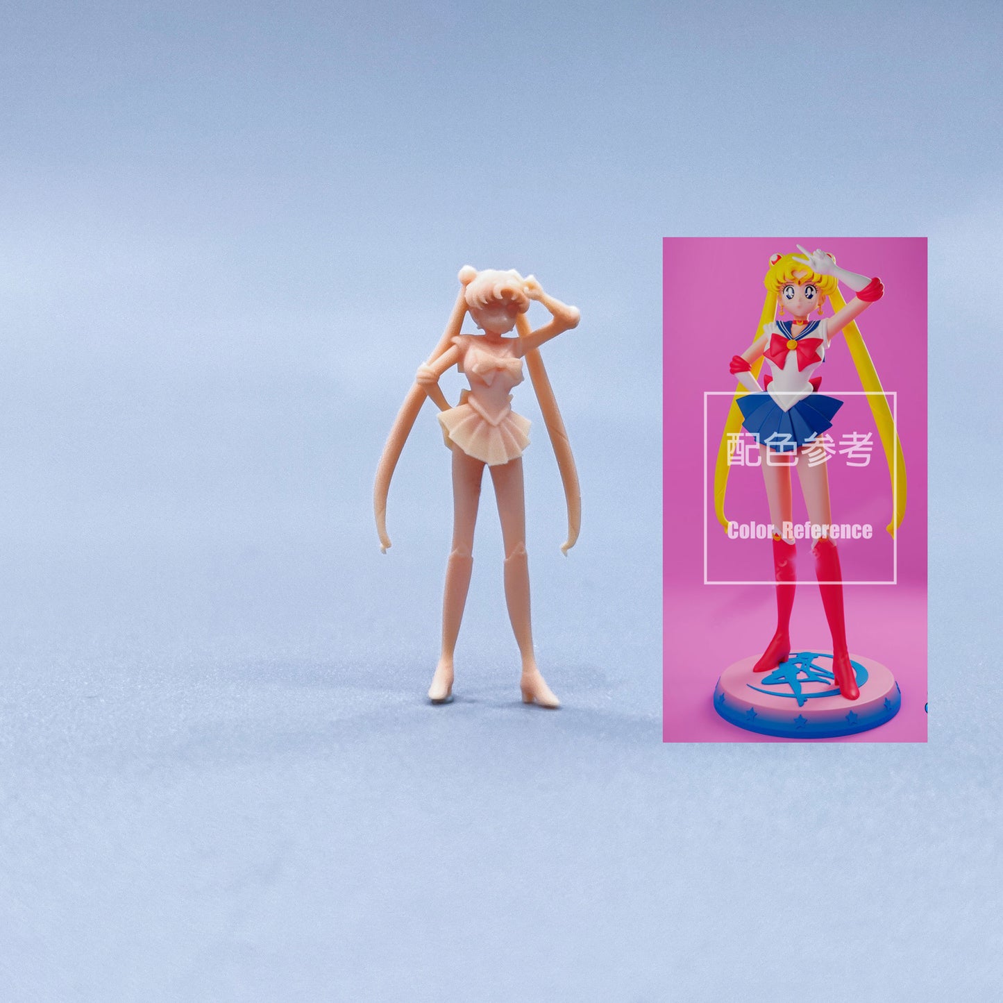 1/64 1/43 Figurines Scale Model Resin Beautiful Girl Warrior Moon Hare Uncolored Miniatures Diorama Hand-painted W423 W427