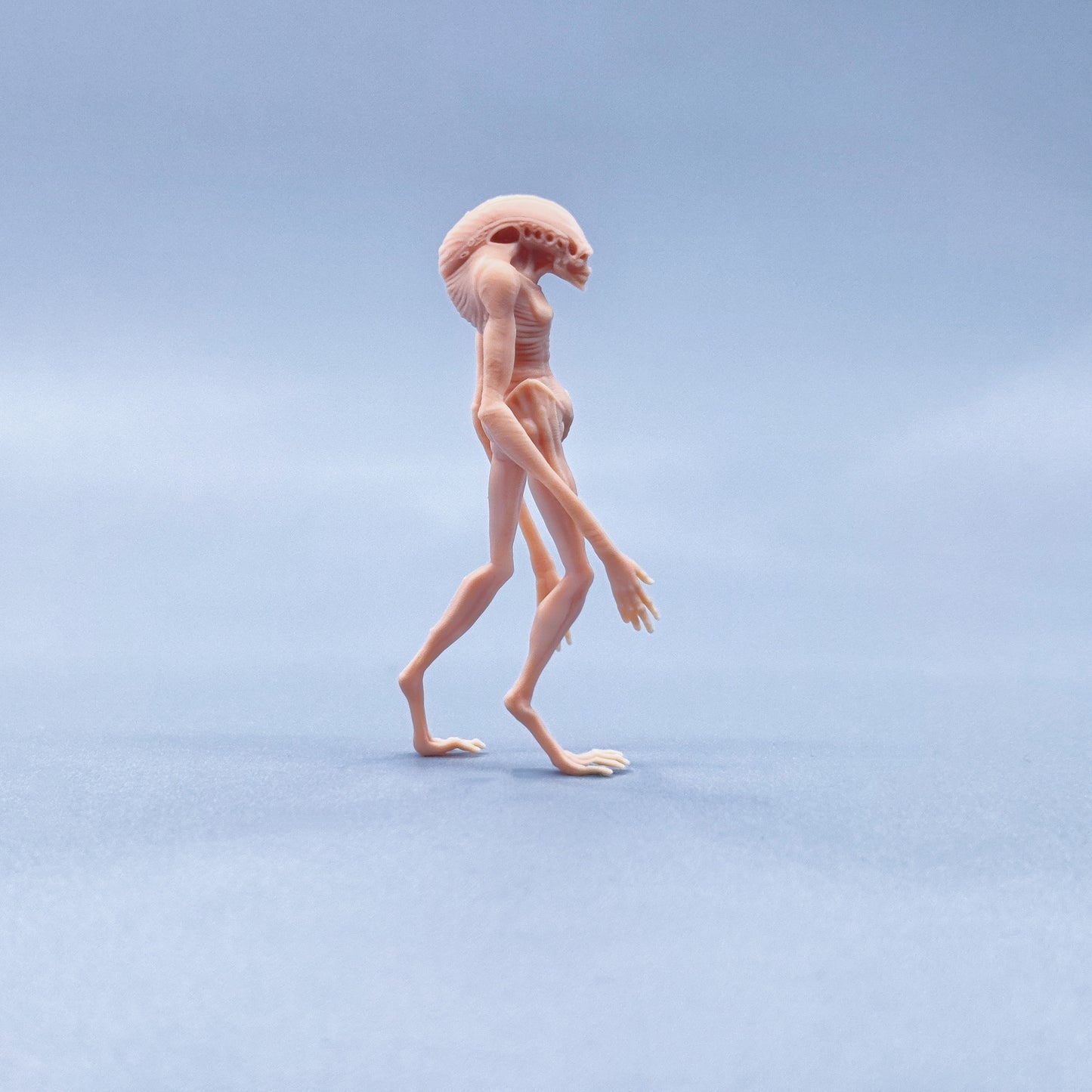 1/64 1/43 Figurines Scale Model Resin Alien Four Mixed Species Uncolored Miniatures Diorama Hand-painted W422