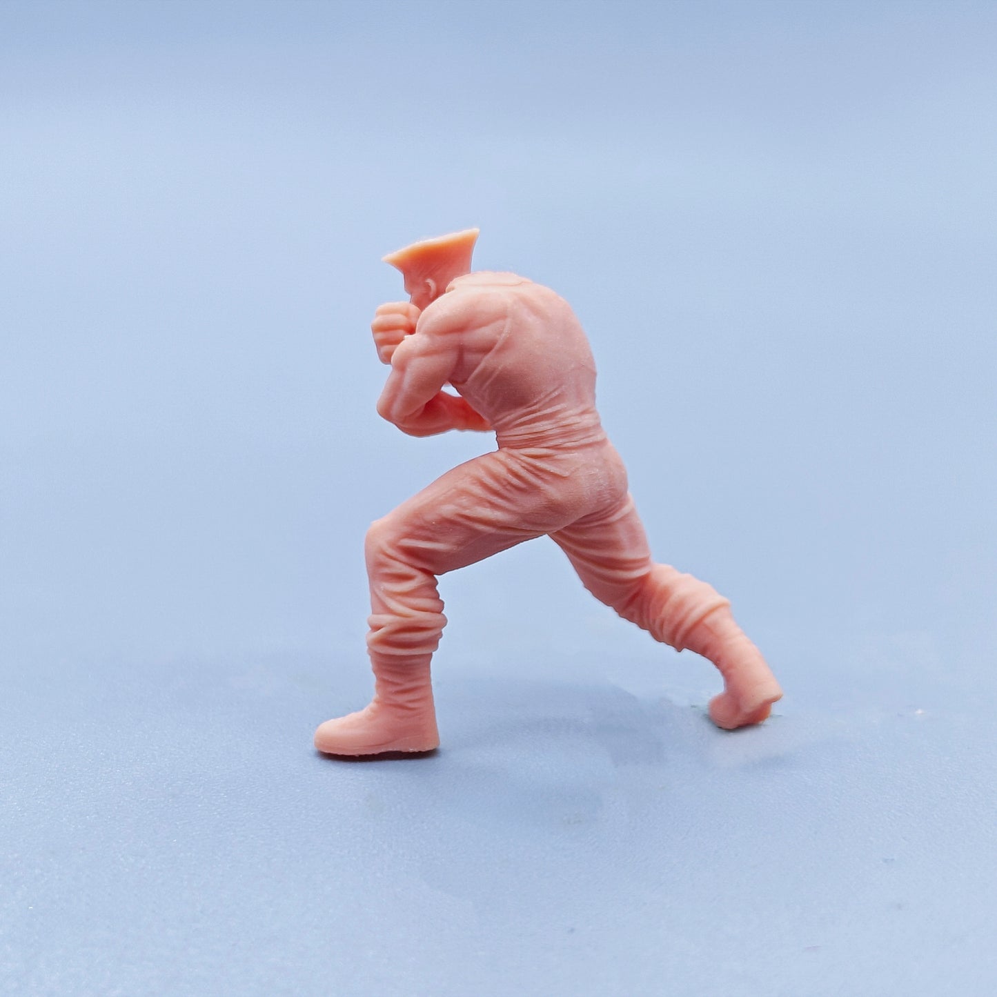 1/64 1/43 Figurines Scale Model Resin Street Fighter Guile Uncolored Miniatures Diorama Hand-painted D413