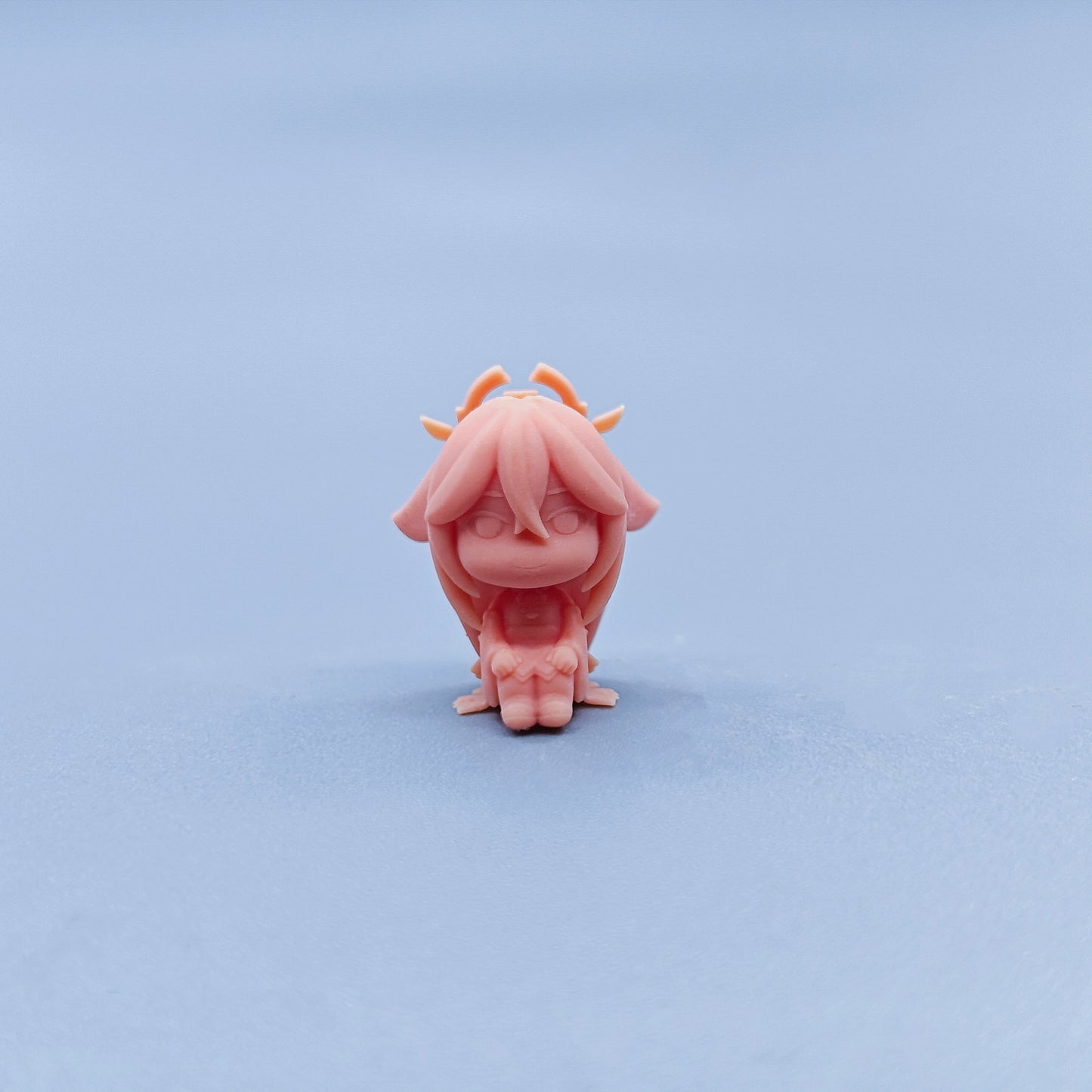1/64 1/43 Figurines Scale Model Resin Q Version Yae Miko Uncolored Miniatures Diorama Hand-painted D701