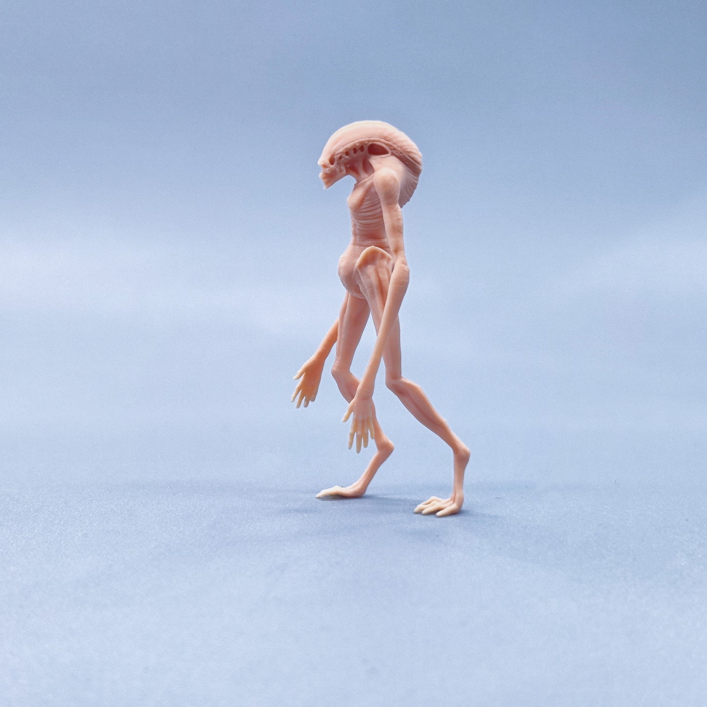 1/64 1/43 Figurines Scale Model Resin Alien Four Mixed Species Uncolored Miniatures Diorama Hand-painted W422