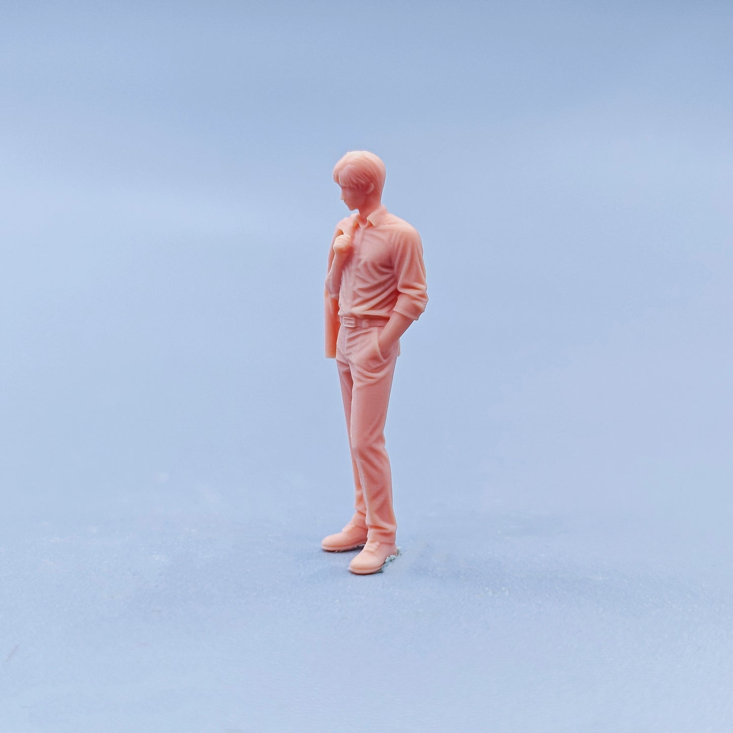 1/64 1/43 Figurines Scale Model Resin Takahashi Ryousuke Uncolored Miniatures Diorama Hand-painted D224