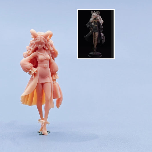 1/64 1/43 Figurines Scale Model Resin Exquisite Miss Sheep Uncolored Miniatures Diorama Hand-painted C323