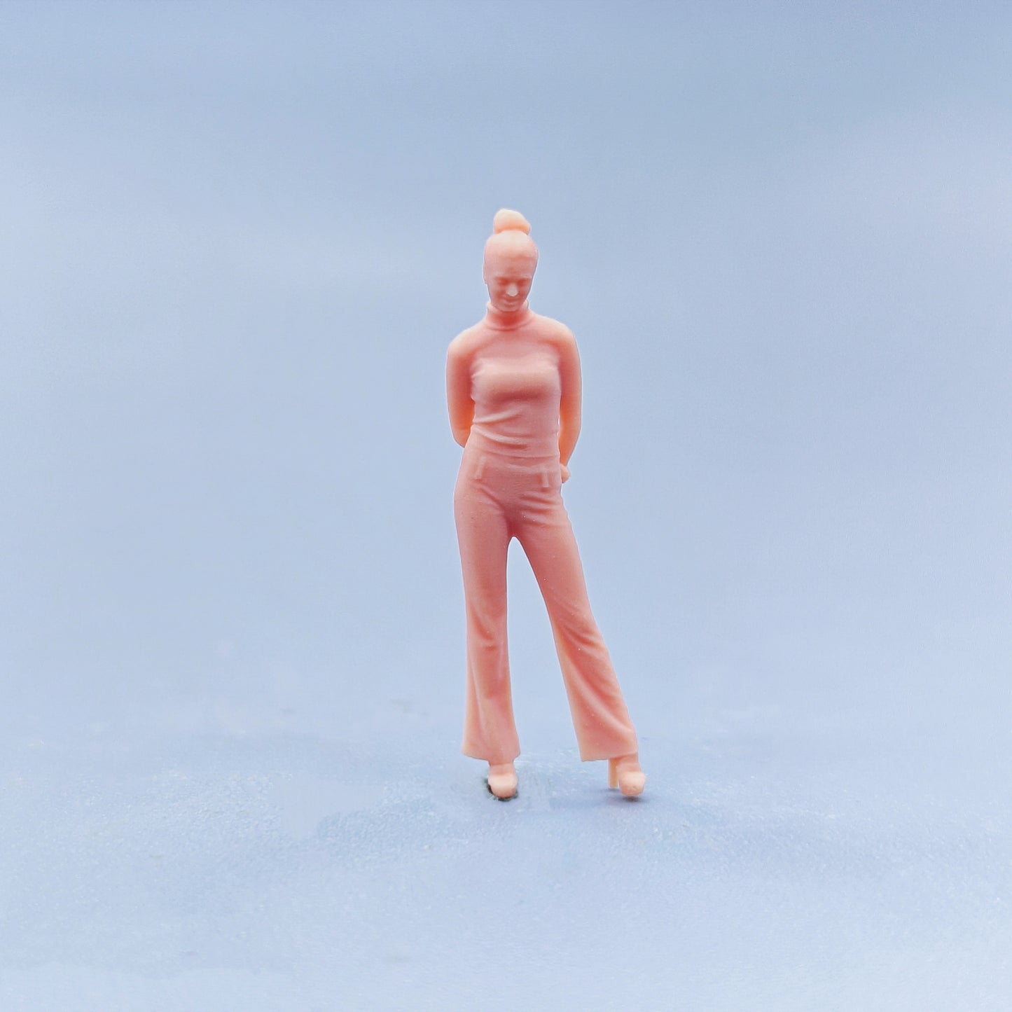 1/64 1/43 Figurines Scale Model Resin Back Hand Maruko Head Beauty Uncolored Miniatures Diorama Hand-painted D311