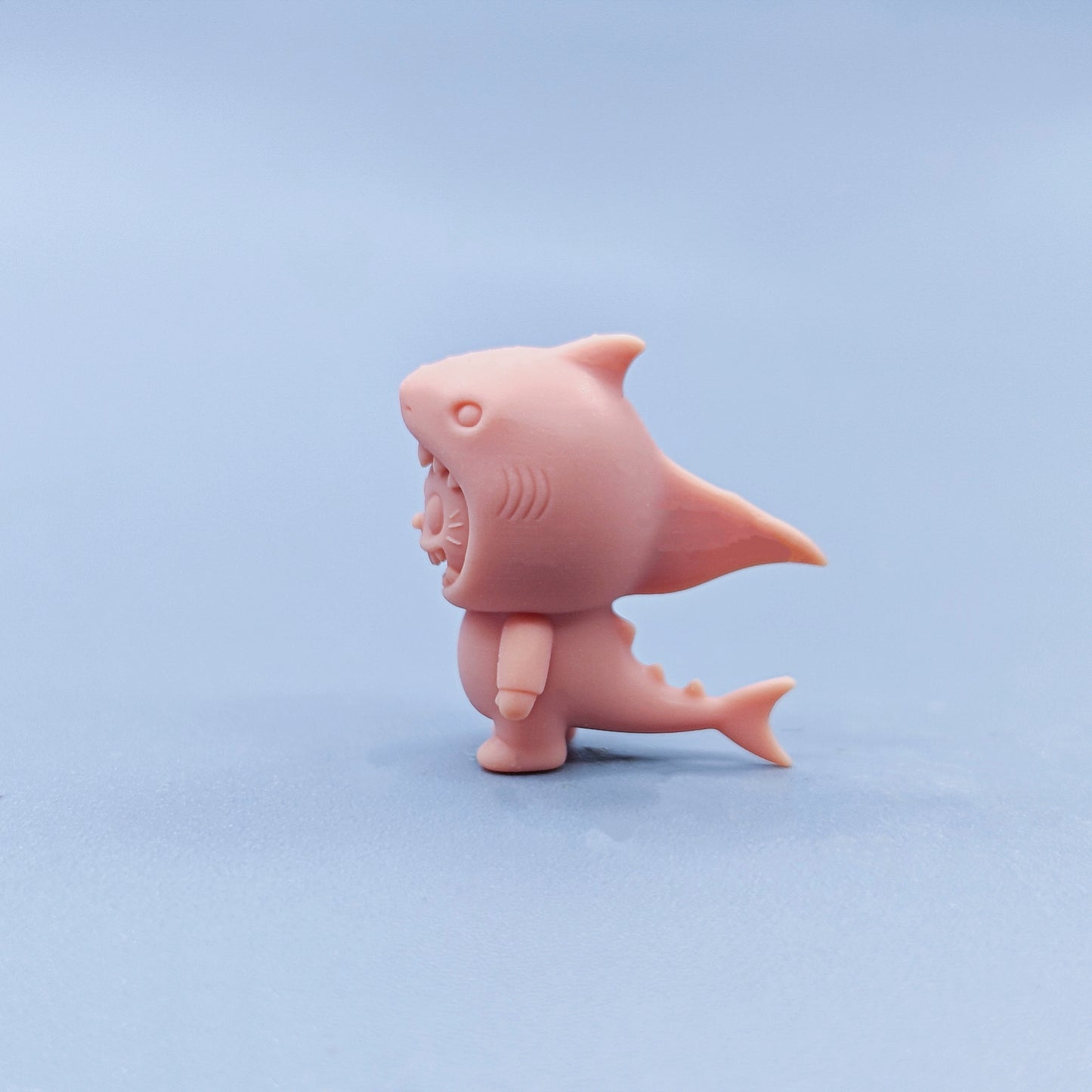 1/64 1/43 Figurines Scale Model Resin Little Shark Bulala Uncolored Miniatures Diorama Hand-painted D027