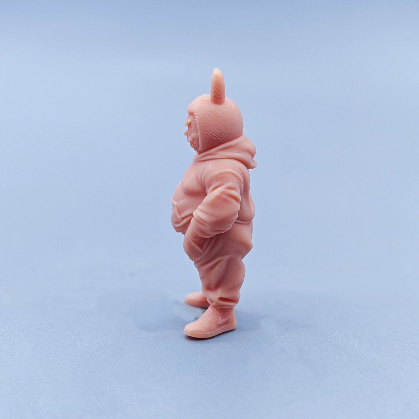 1/64 1/43 Figurines Scale Model Resin Bulala Headgear Fat Guy Uncolored Miniatures Diorama Hand-painted D414