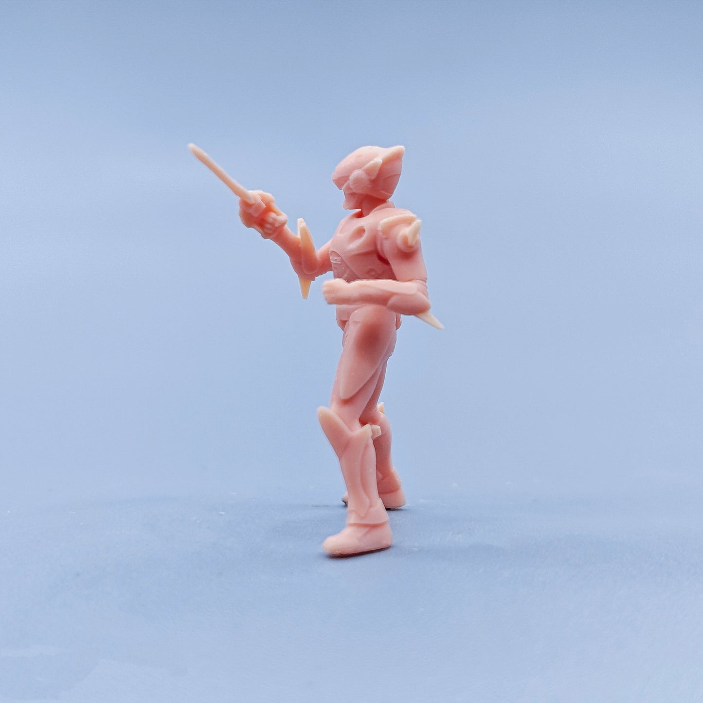 1/64 1/43 Figurines Scale Model Resin Blue Warrior Uncolored Miniatures Diorama Hand-painted D531
