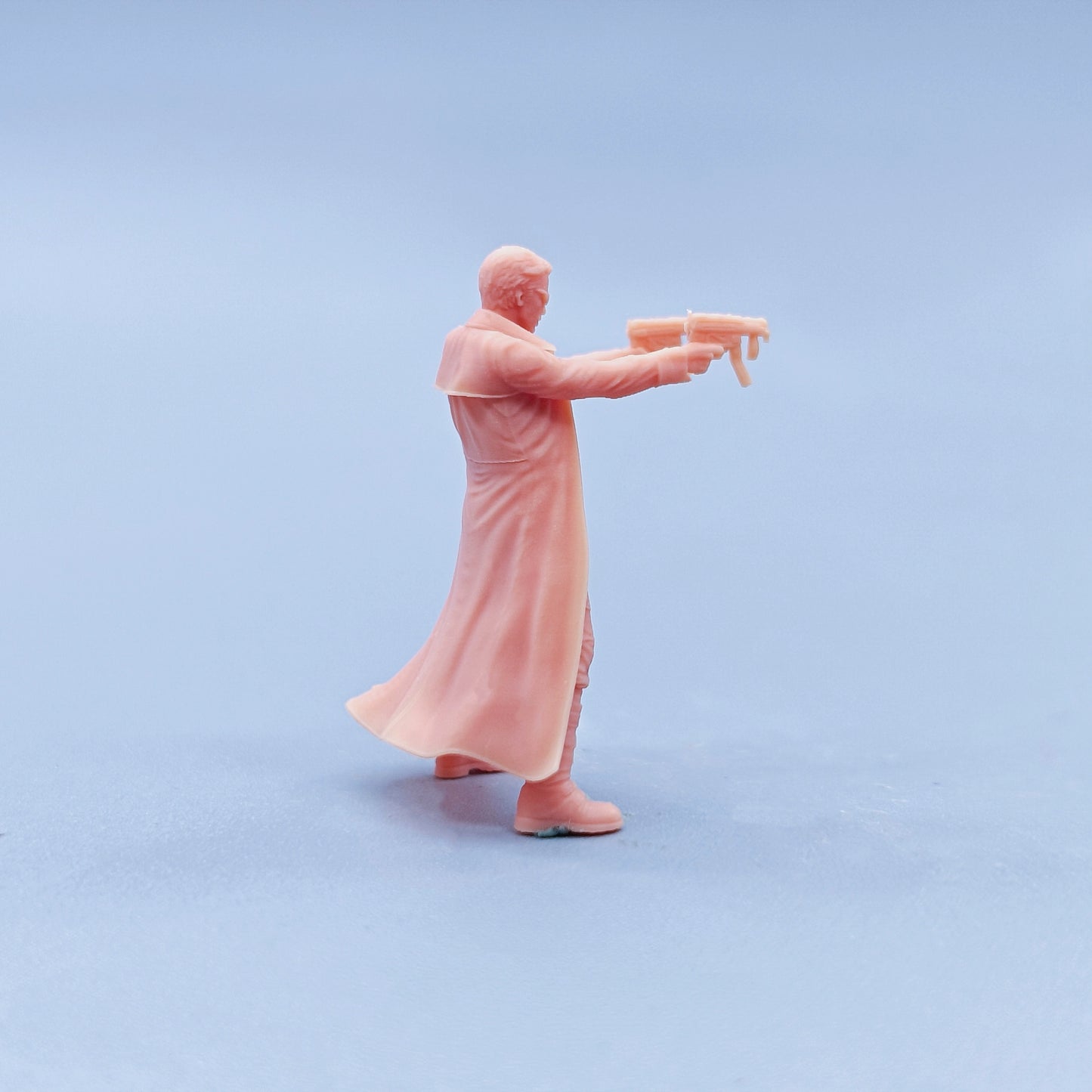 1/64 1/43 Figurines Scale Model Resin Double Shot Killer Male Uncolored Miniatures Diorama Hand-painted D002