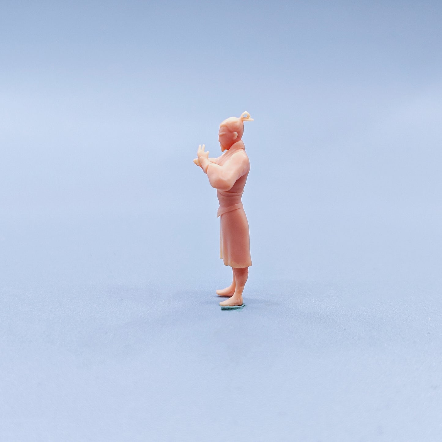 1/64 1/43 Figurines Scale Model Resin Nezha Series Li Jing Uncolored Miniatures Diorama Hand-painted C217