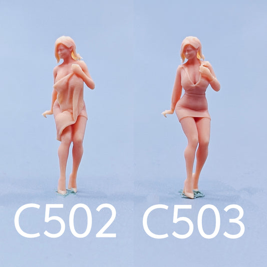 1/64 1/43 Figurines Scale Model Resin Louise Ryan Uncolored Miniatures Diorama Hand-painted C502 C503