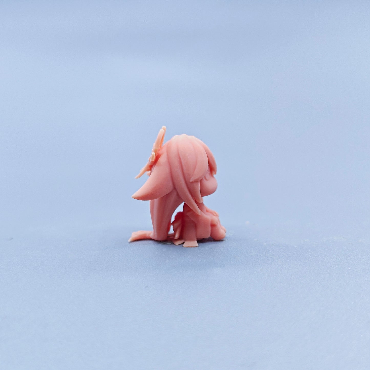 1/64 1/43 Figurines Scale Model Resin Q Version Yae Miko Uncolored Miniatures Diorama Hand-painted D701