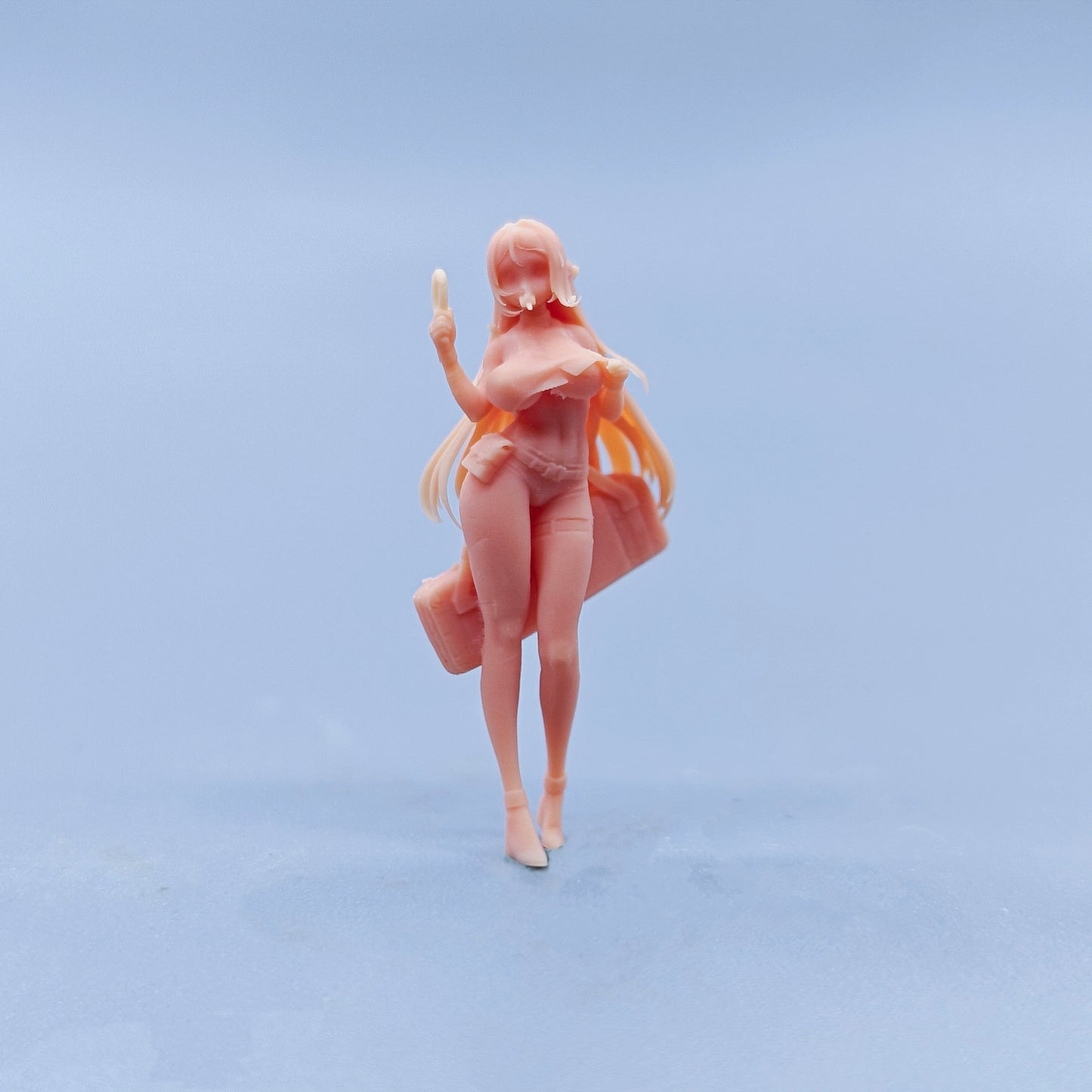1/64 1/43 Figurines Scale Model Resin Nikki Fukwan Uncolored Miniatures Diorama Hand-painted D508