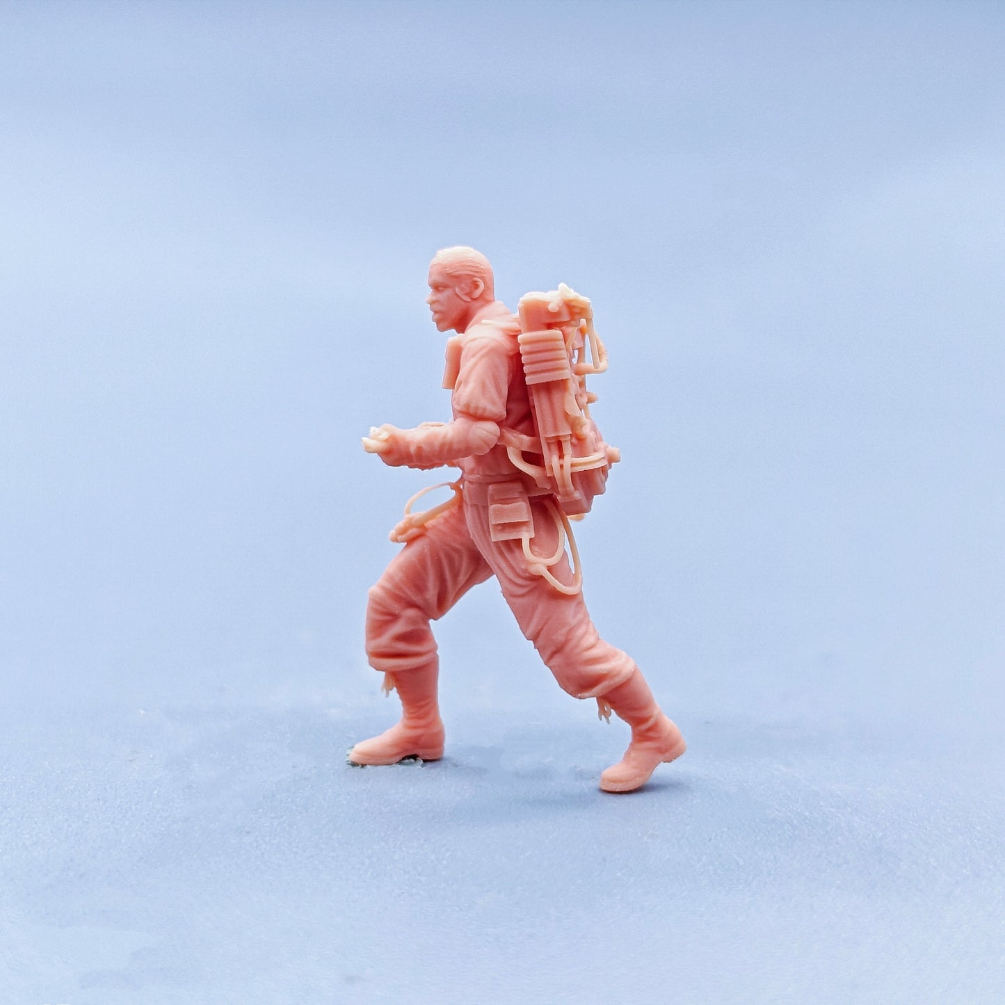 1/64 1/43 Figurines Scale Model Resin Ghost Catching Team Winston Uncolored Miniatures Diorama Hand-painted D009