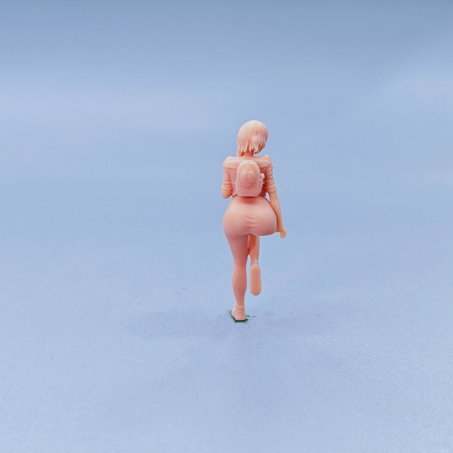 1/64 1/43 Figurines Scale Model Resin Spider Girl Drinking Milk Tea Uncolored Miniatures Diorama Hand-painted C127